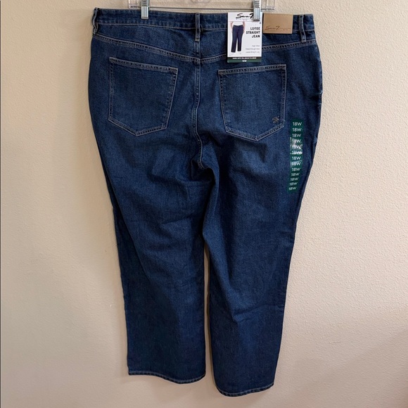 NWT Size 18W Seven7 Loose Straight Jean - Picture 3 of 6